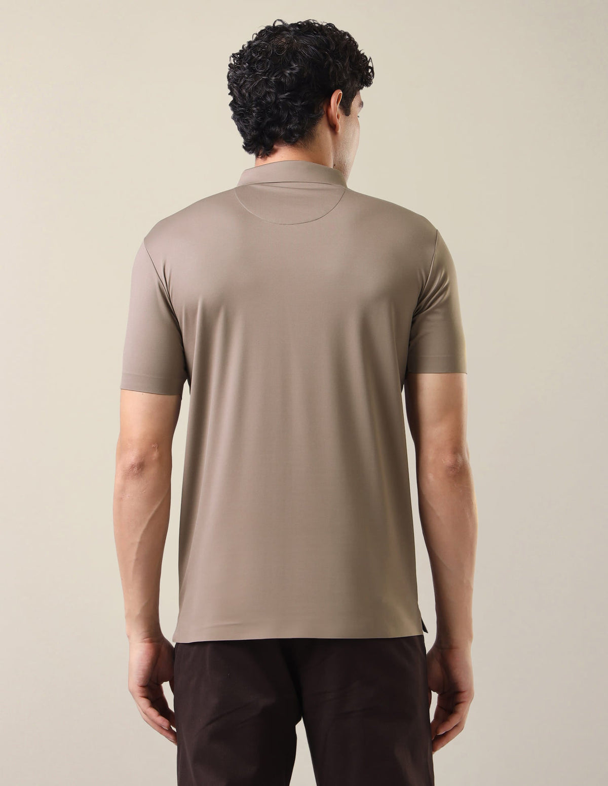 Solid Slim Fit Polo Shirt USP0