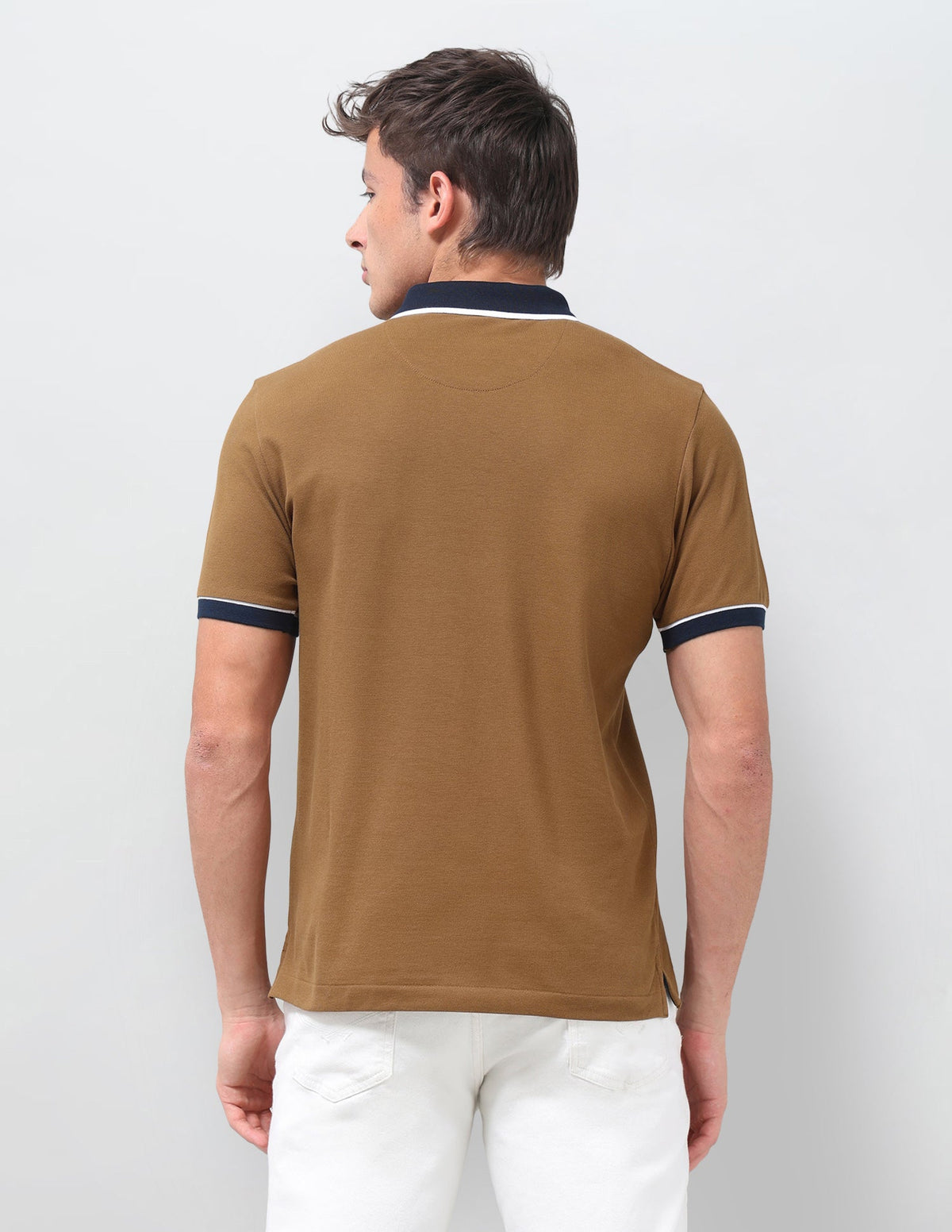Solid Slim Fit Polo Shirt USP0