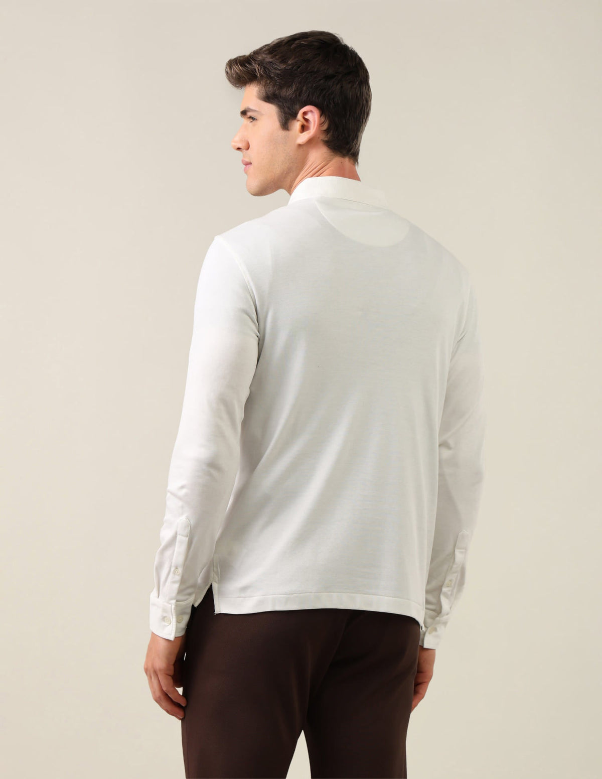 Solid Slim Fit Polo Shirt USP0