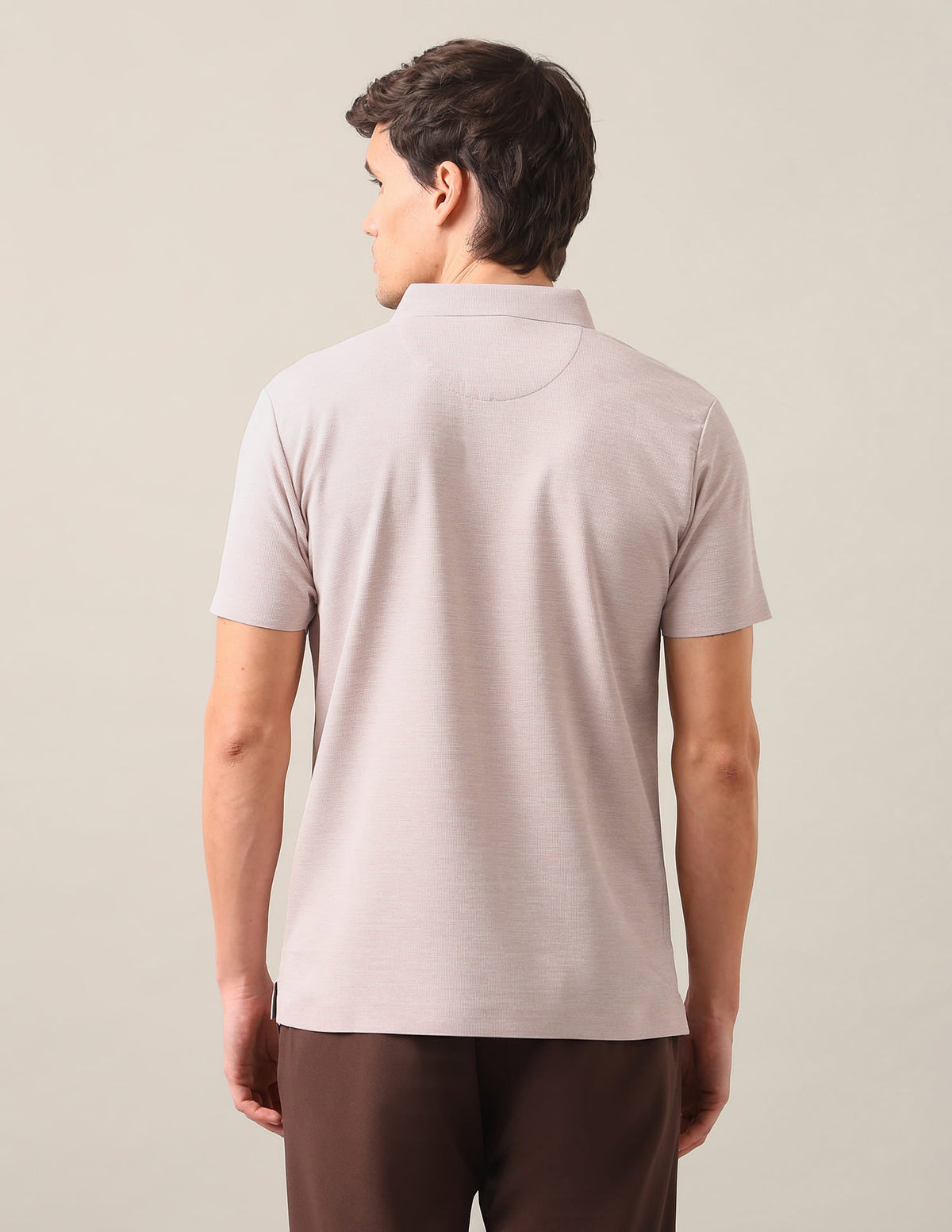 Solid Slim Fit Polo Shirt USP0