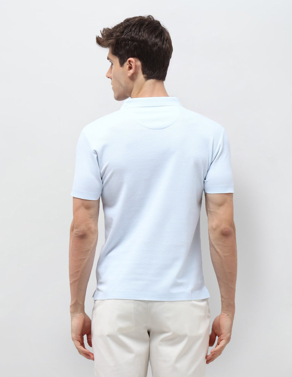 Solid Slim Fit Polo Shirt USP0