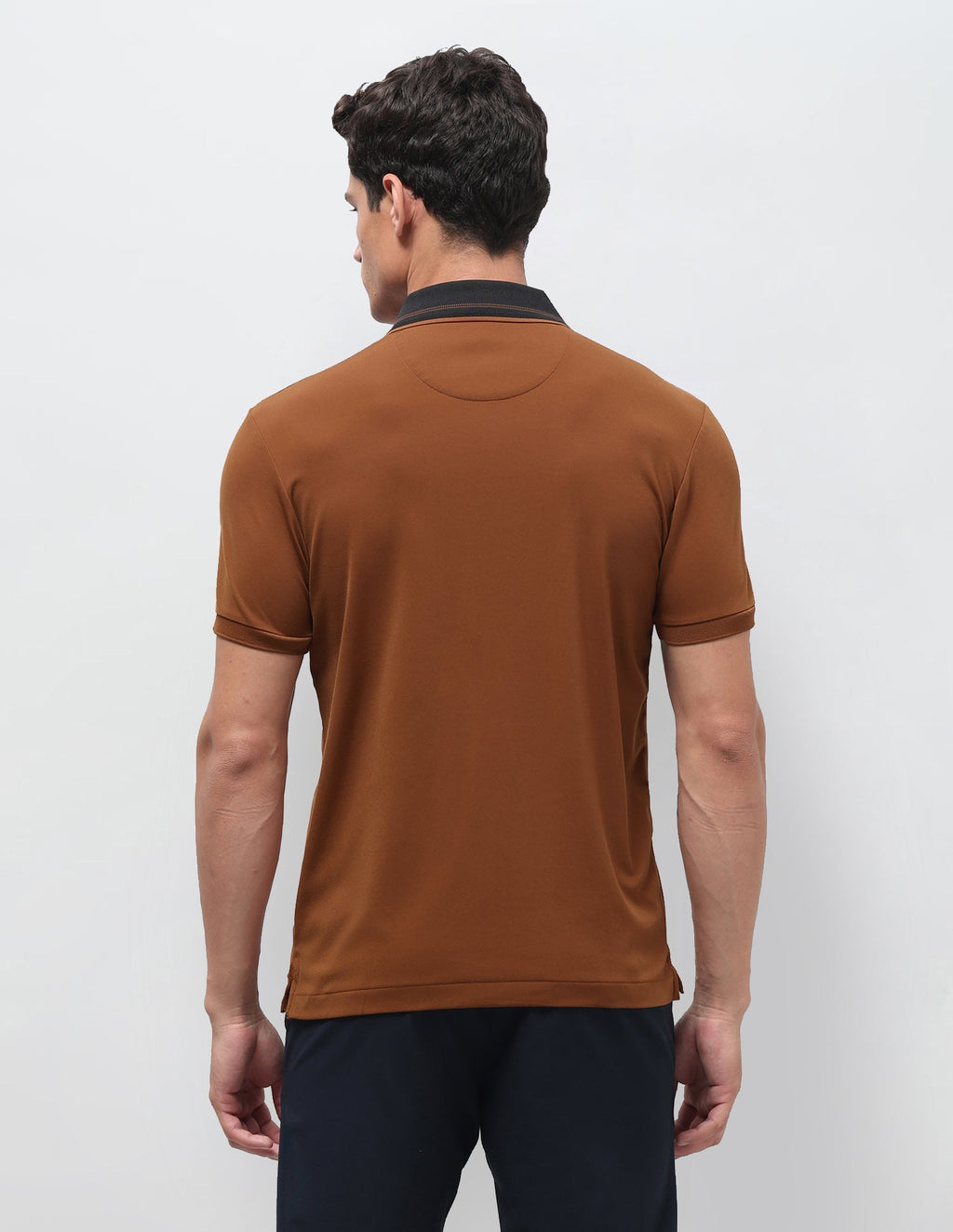 Solid Slim Fit Polo Shirt USP0