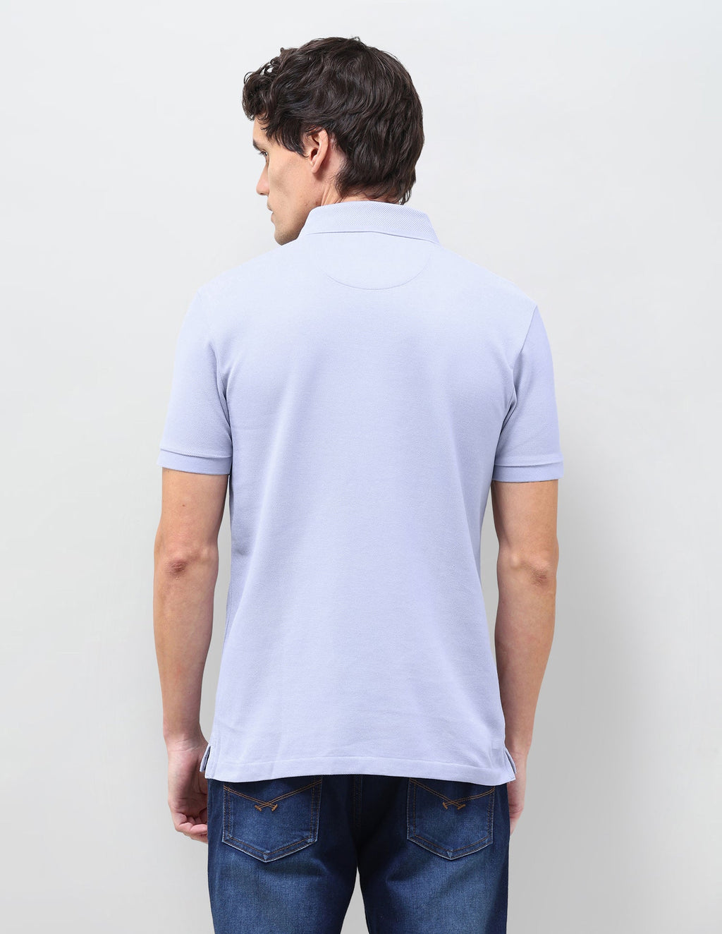 Solid Slim Fit Polo Shirt USP0