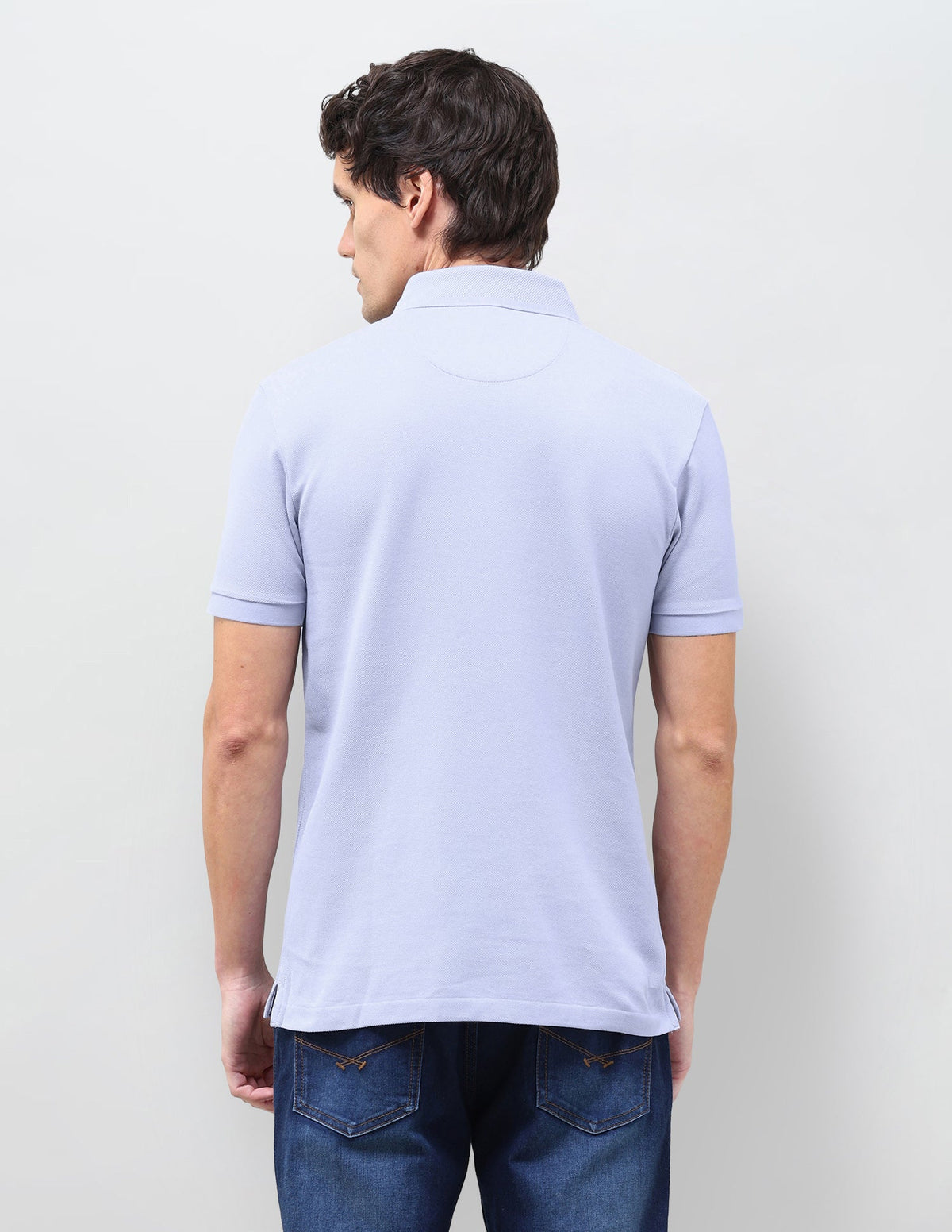 Solid Slim Fit Polo Shirt USP0