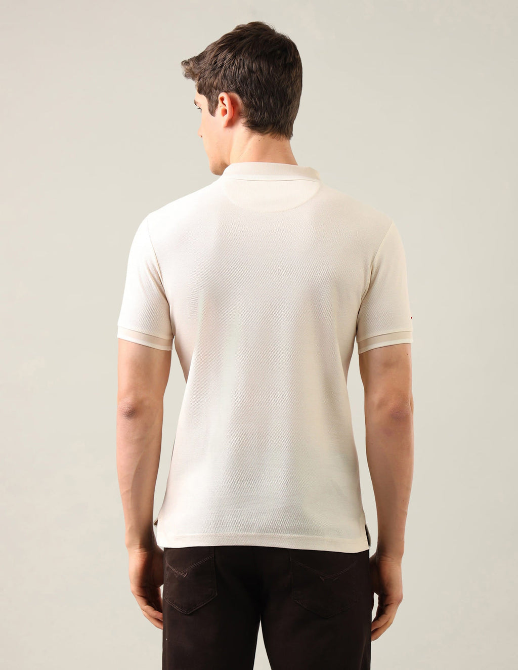 Solid Slim Fit Polo Shirt USP0
