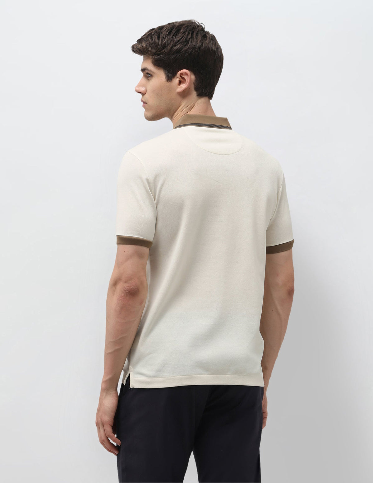 Solid Slim Fit Polo Shirt USP0