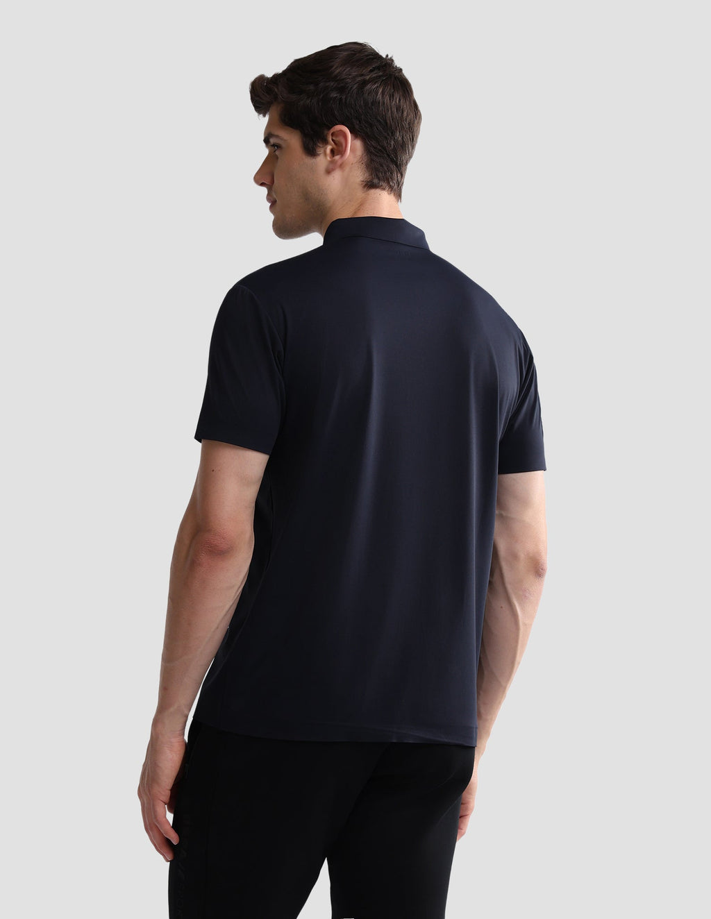 Solid Slim Fit Active Polo Shirt USP0