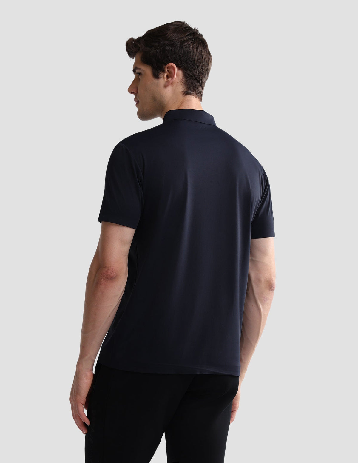 Solid Slim Fit Active Polo Shirt USP0