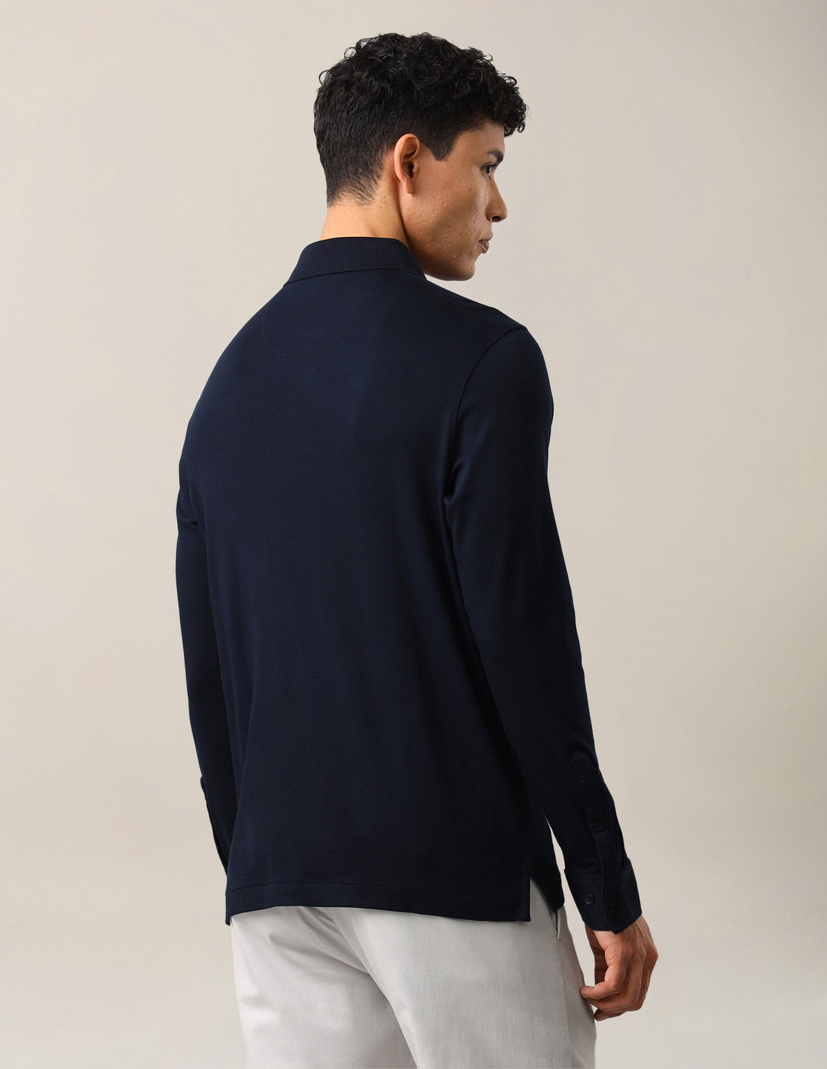 Solid Slim Fit Polo Shirt USP0