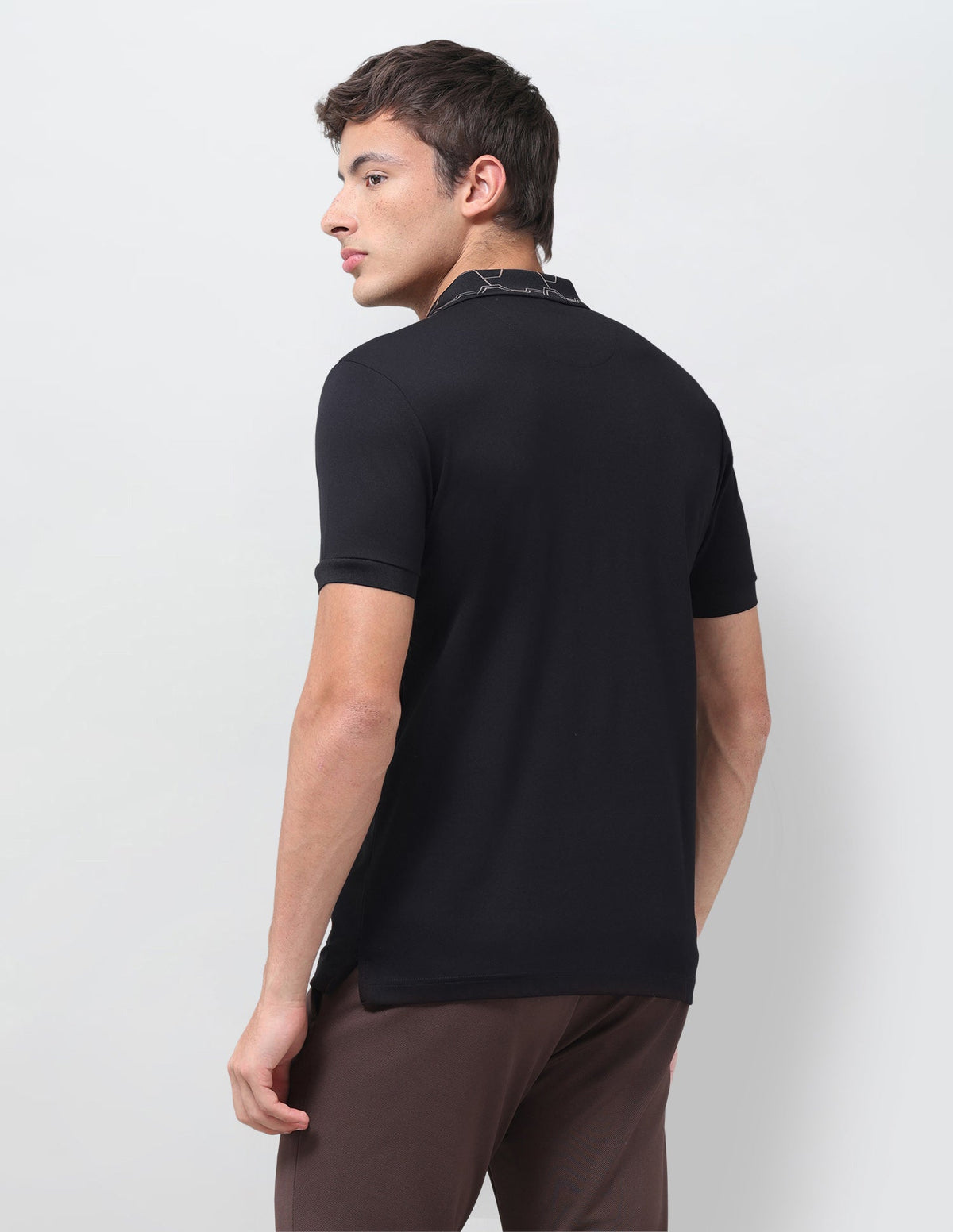 Solid Slim Fit Polo Shirt USP0