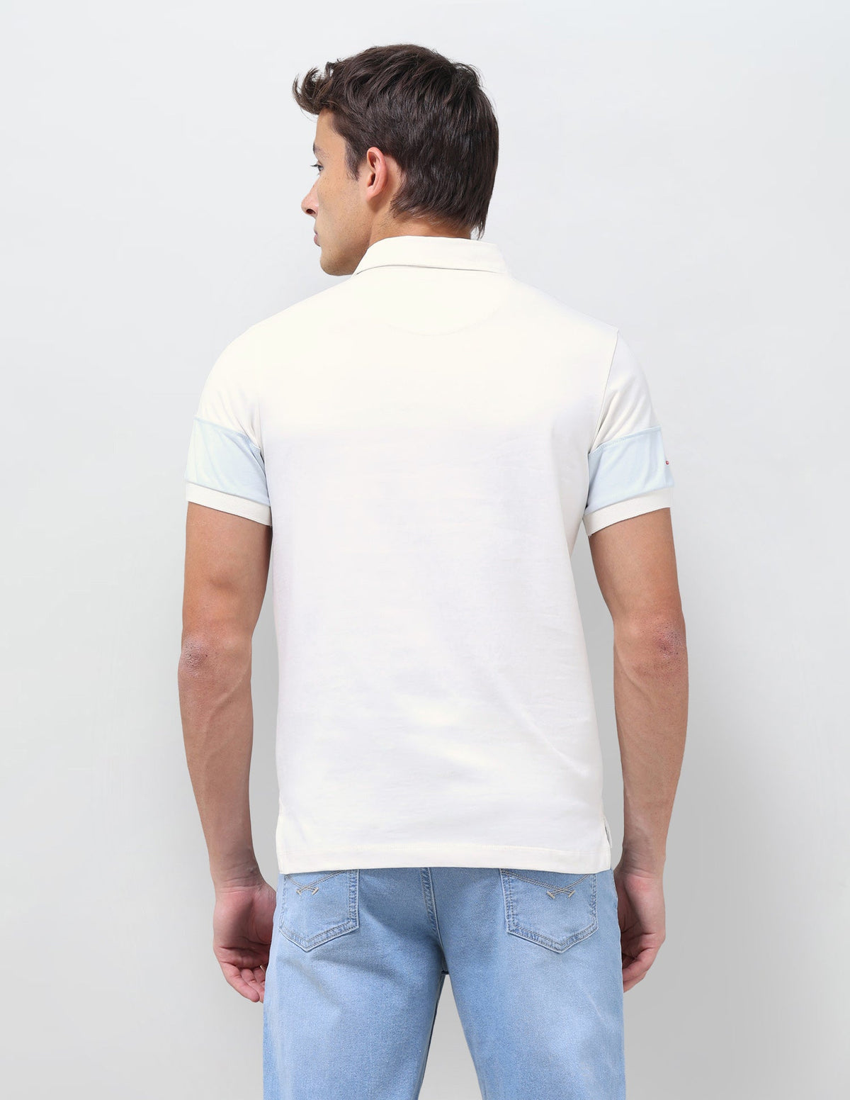 Colourblocked Slim Fit Polo Shirt USP0