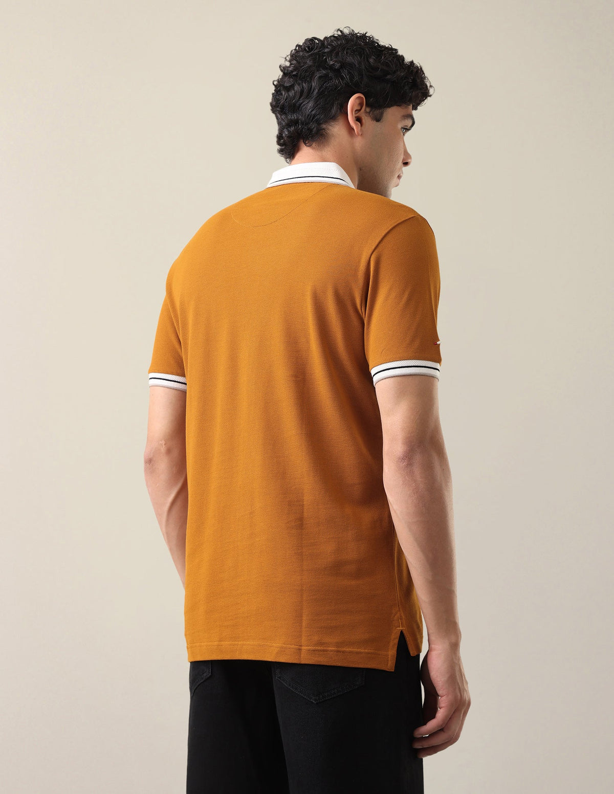 Solid Slim Fit Polo Shirt USP0