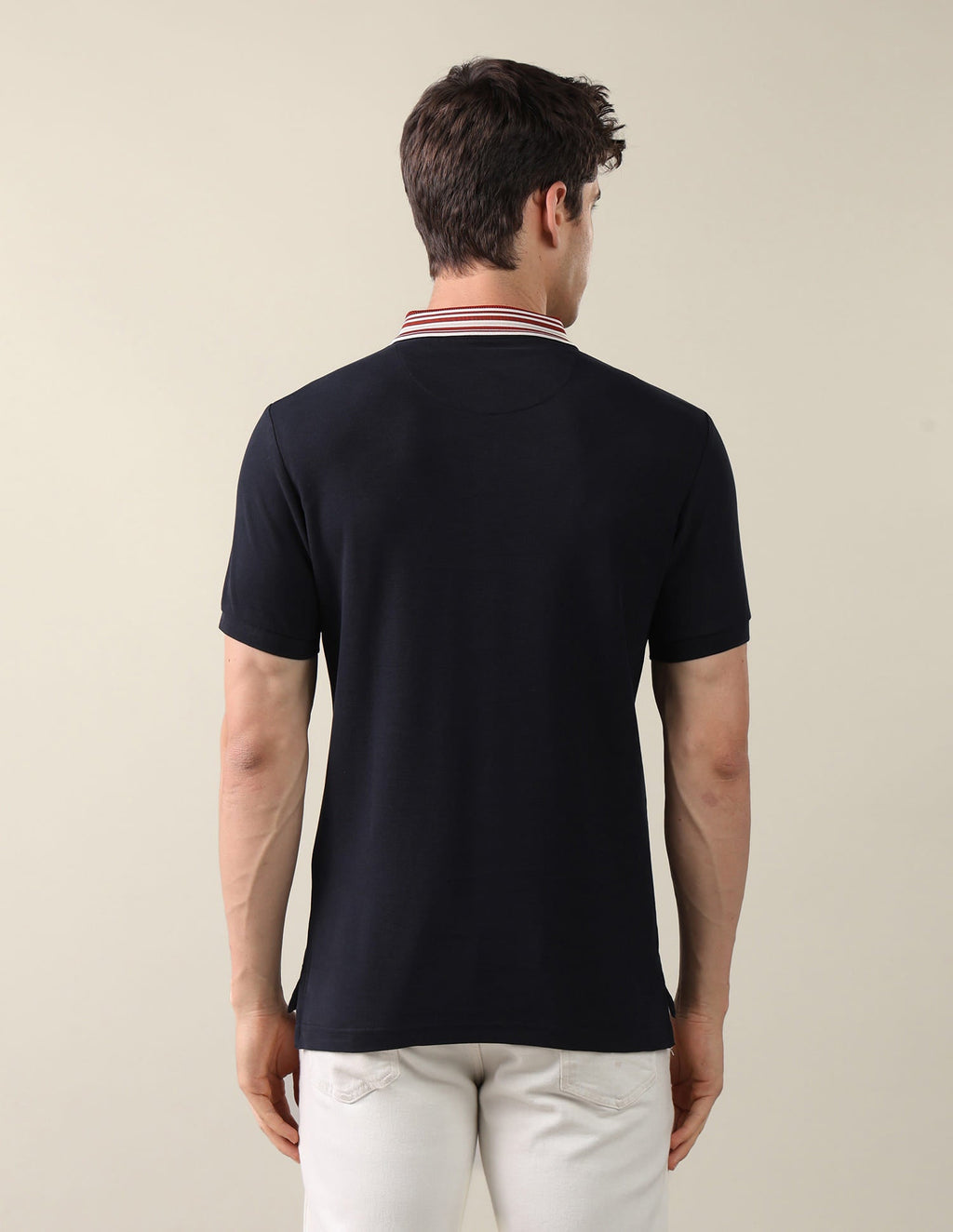 Solid Slim Fit Polo Shirt USP0
