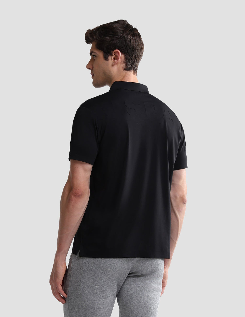 Solid Slim Fit Active Polo Shirt USP0