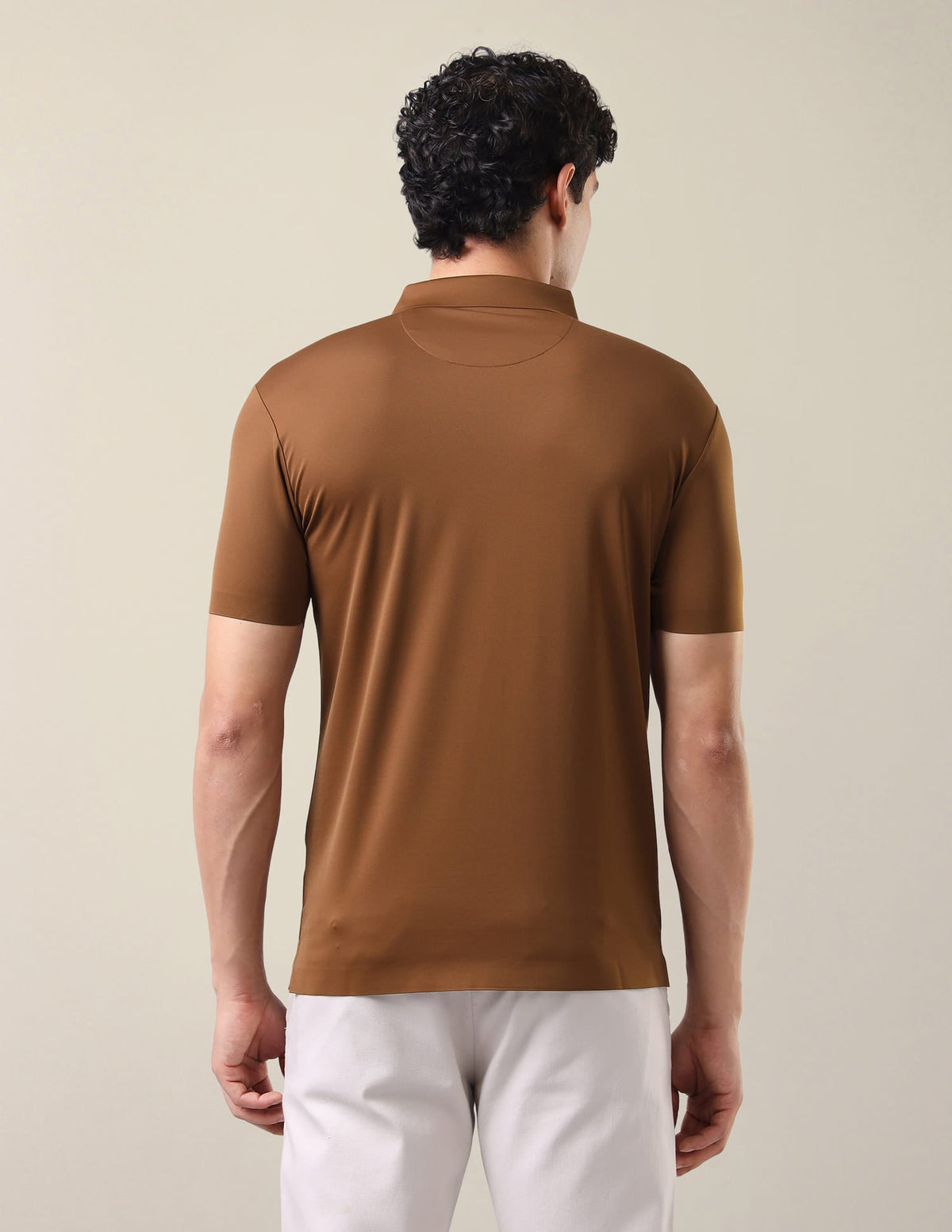 Solid Slim Fit Polo Shirt USP0
