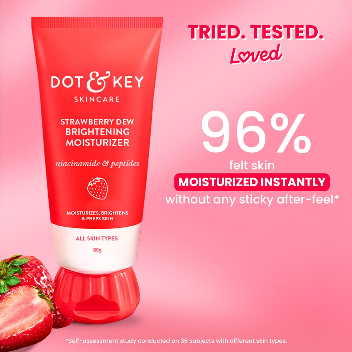 Strawberry + Niacinamide Moisturizer
