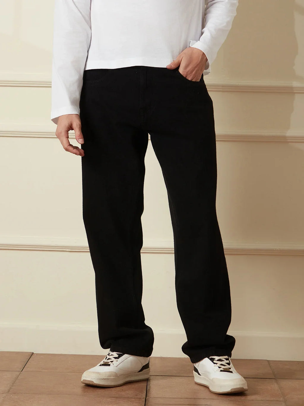 Casual Anti Fit Jeans | Black