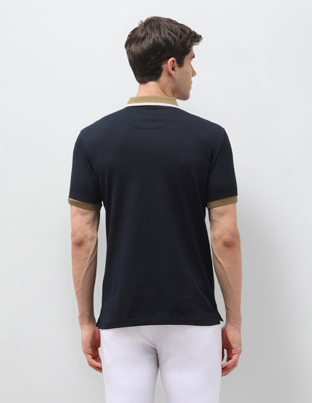 Solid Slim Fit Polo Shirt USP0