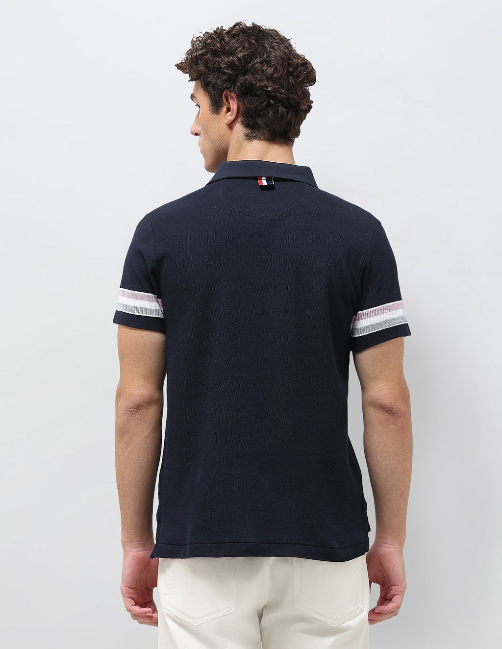 Solid Slim Fit Polo Shirt USP0