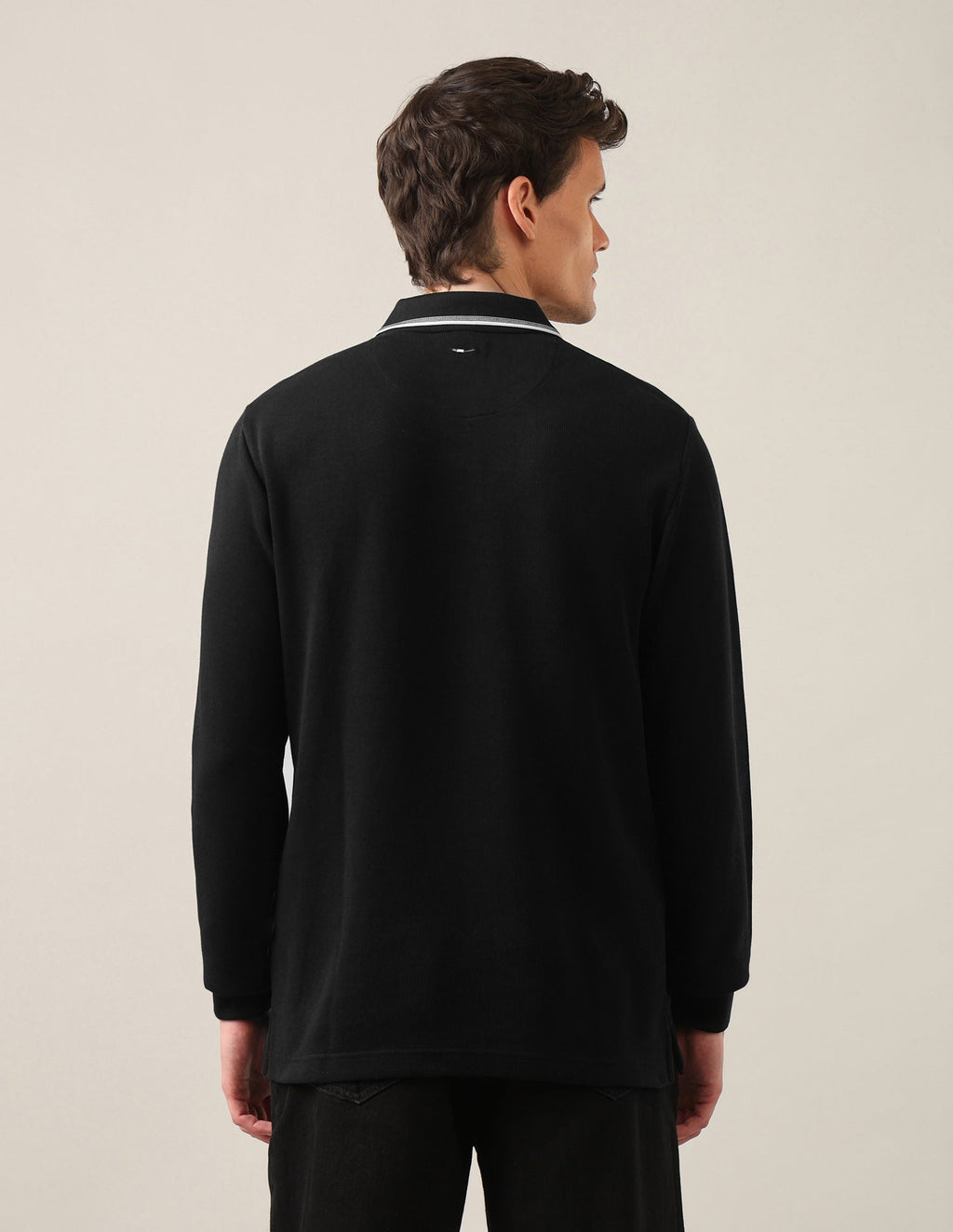 Solid Slim Fit Polo Shirt USP0