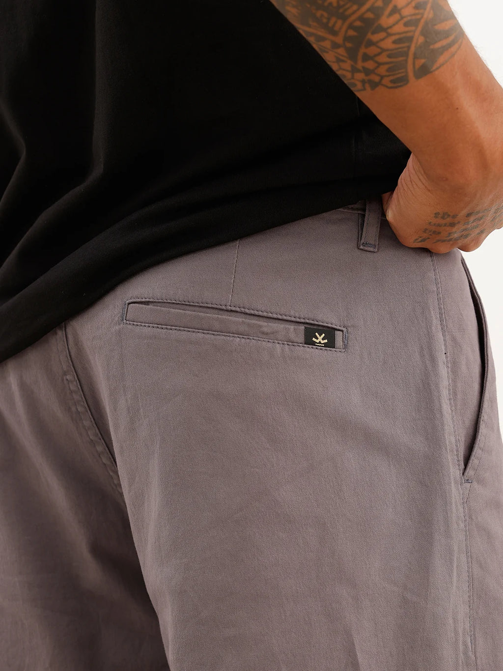 Solid Loose Fit Trouser | Dark Grey