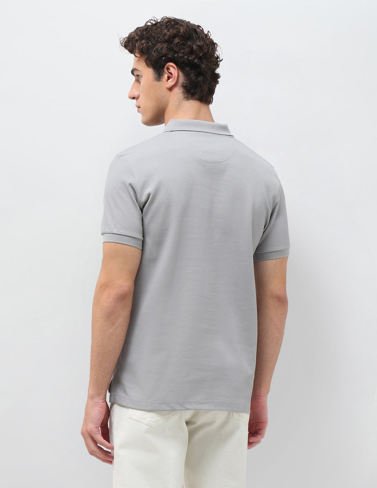 Solid Slim Fit Polo Shirt USP0