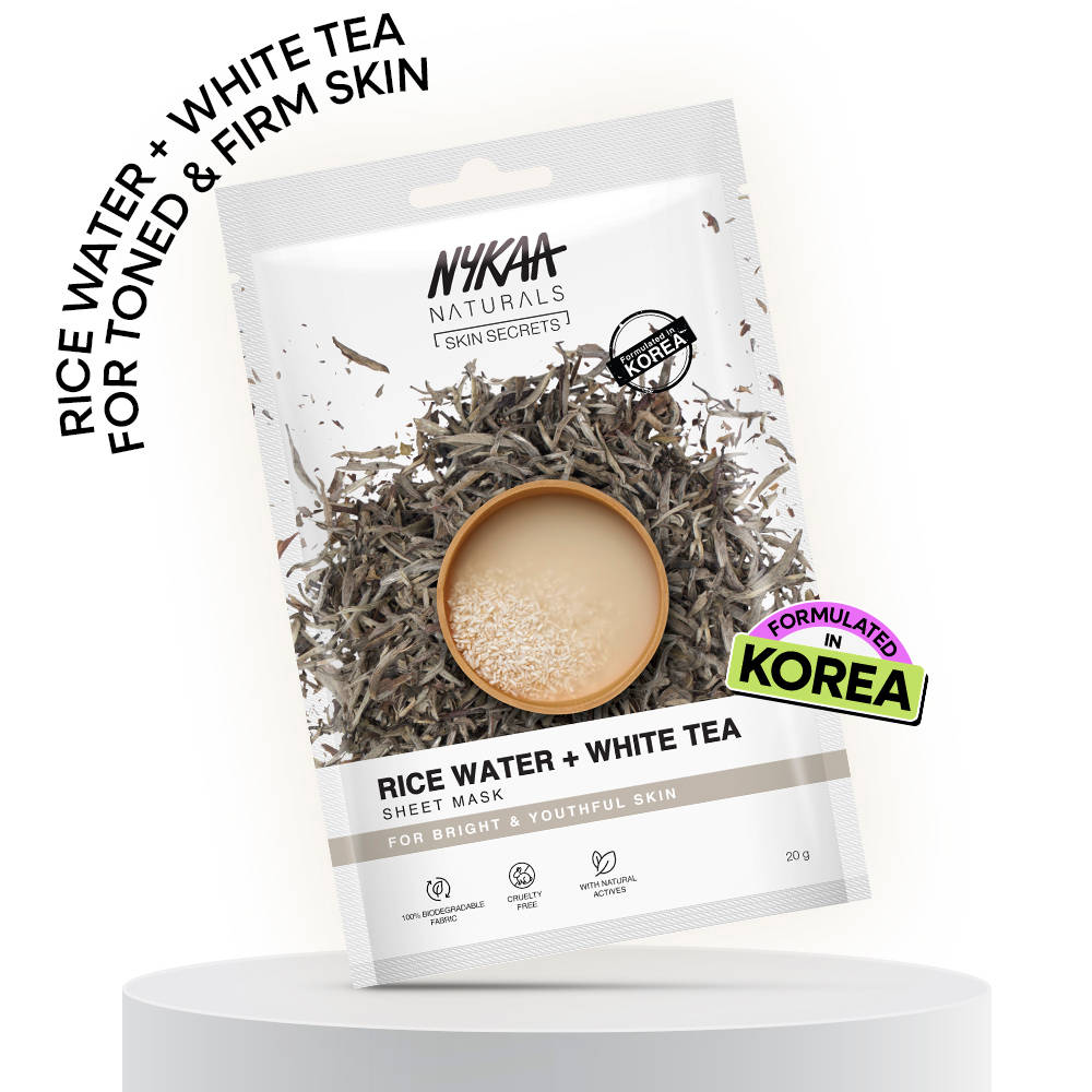 Nykaa Green Tea + Aloe Vera Sheet Mask For Hydrated Skin - Formulated in Korea - For All Skin Types | FC3 - view 80