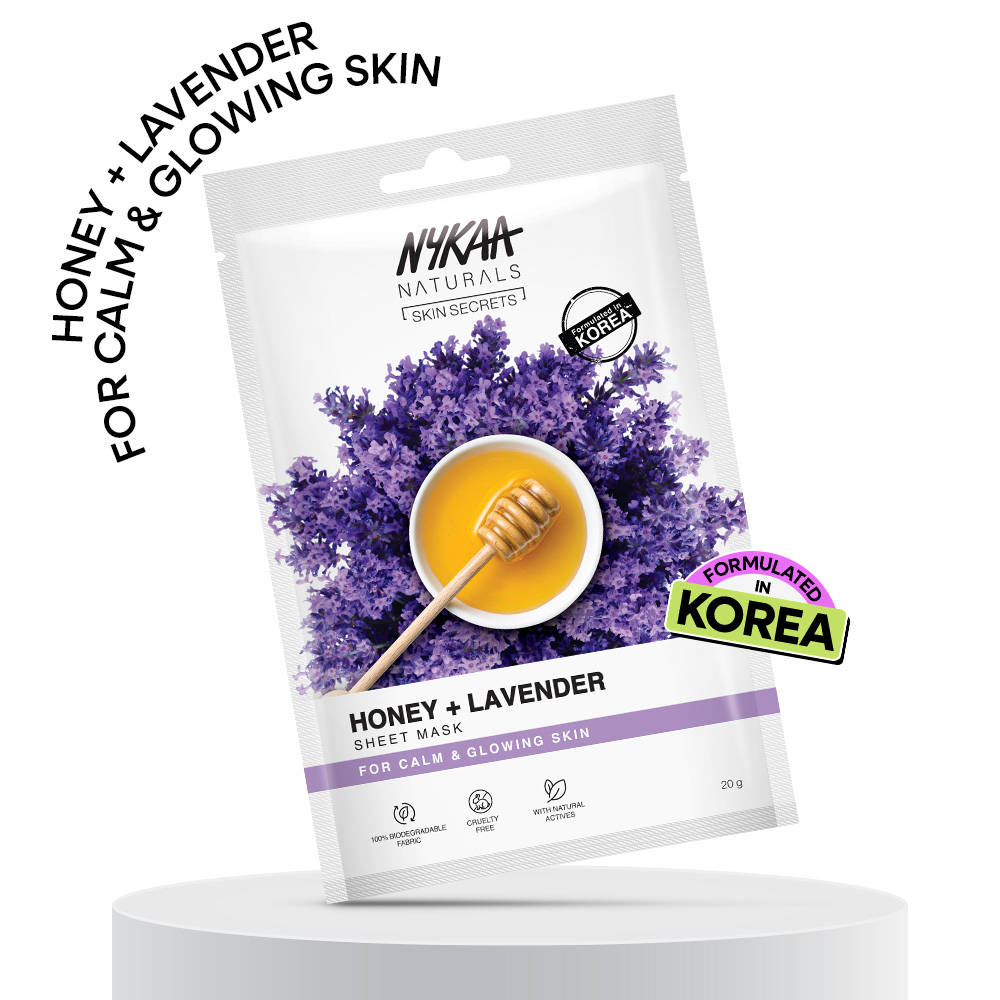 Nykaa Green Tea + Aloe Vera Sheet Mask For Hydrated Skin - Formulated in Korea - For All Skin Types | FC3 - view 87