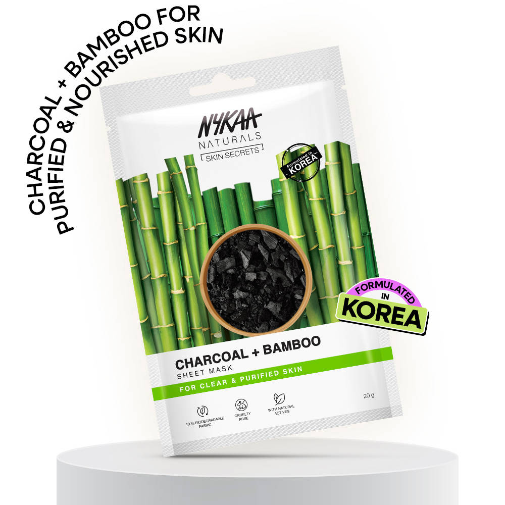 Nykaa Green Tea + Aloe Vera Sheet Mask For Hydrated Skin - Formulated in Korea - For All Skin Types | FC3 - view 59