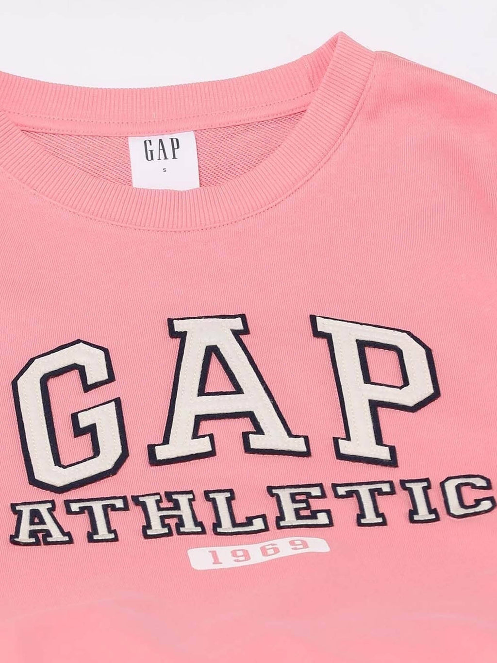 Womens Round Neck Logo Red Sweatshirt | HD56 - view 10