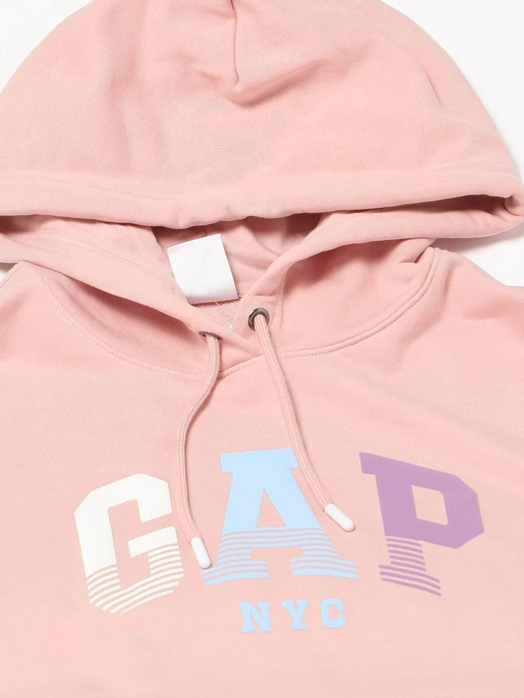 Womens Hooded Logo Pink Sweatshirt | HD56 - view 4