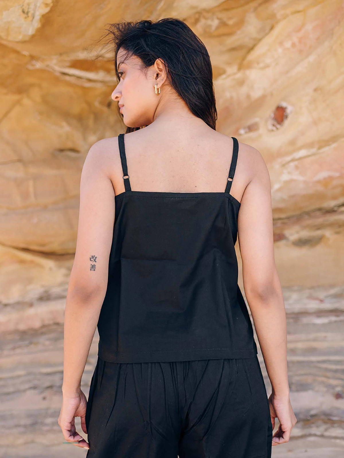 Royal Black Camisole | TT98 - view 3