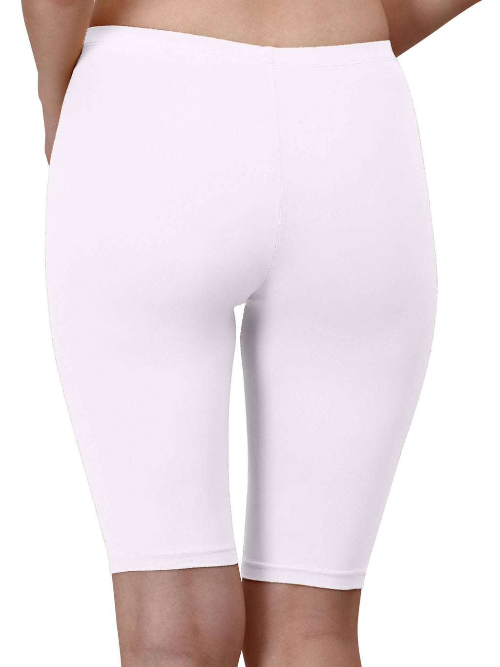 Mid Rise Soft Polyamide Spandex Knee Length Cycling Shorts - view 3