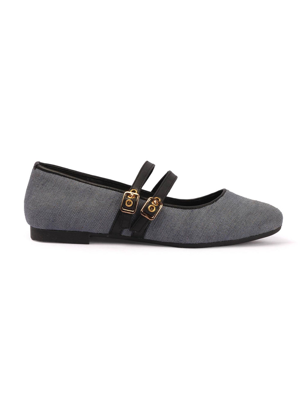 Women Beige Classic Double-Strap Ballerina | F61 - view 22