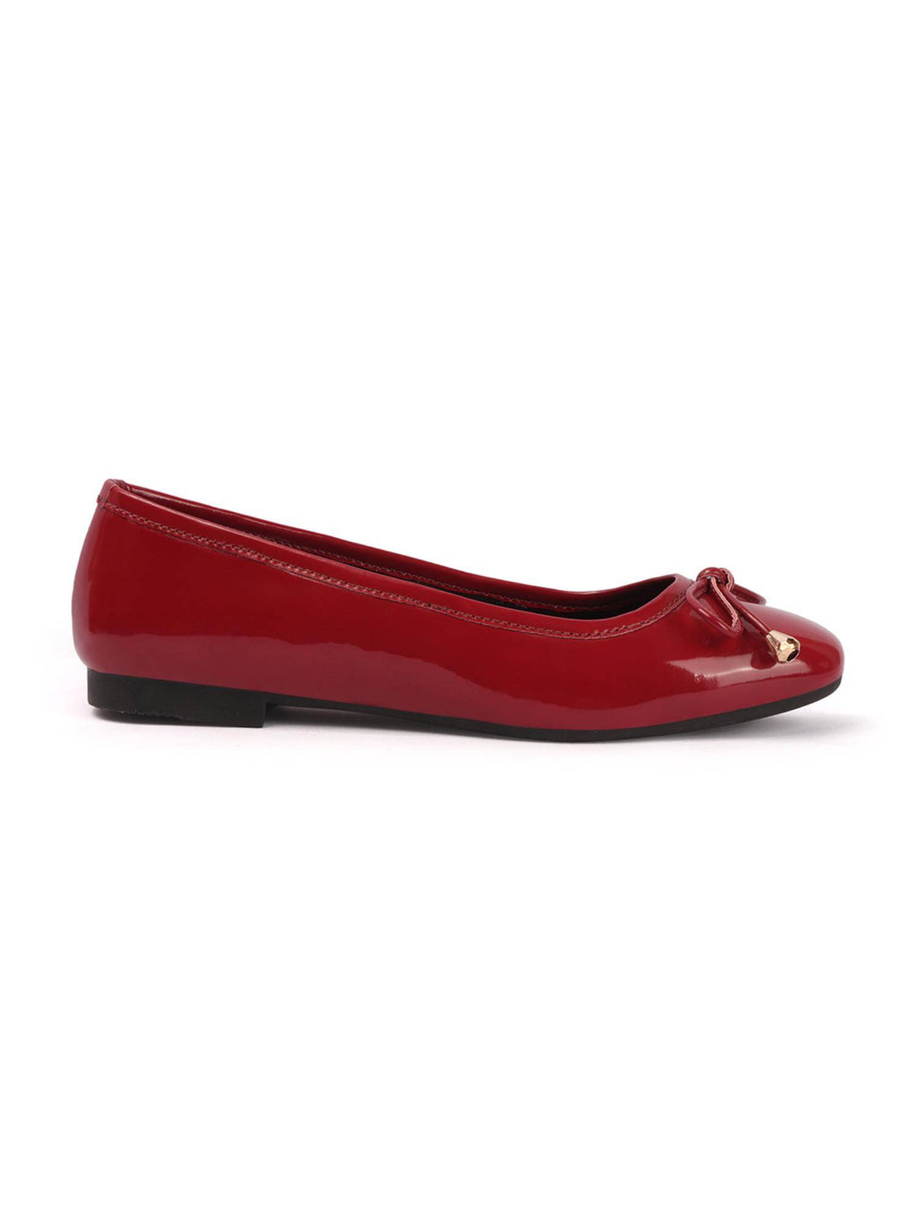 Women Red Classic Ballerina | F61 - view 6