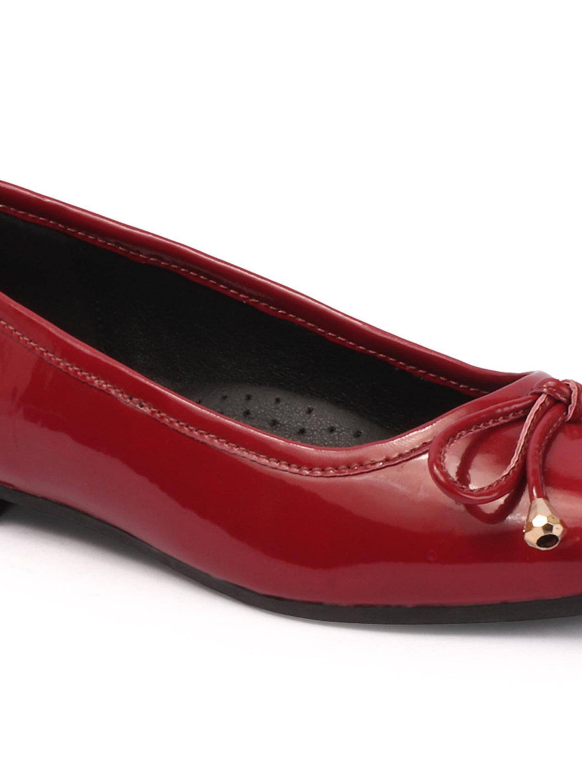 Women Red Classic Ballerina | F61 - view 7