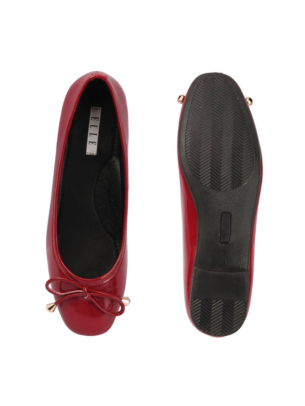 Women Red Classic Ballerina | F61 - view 8