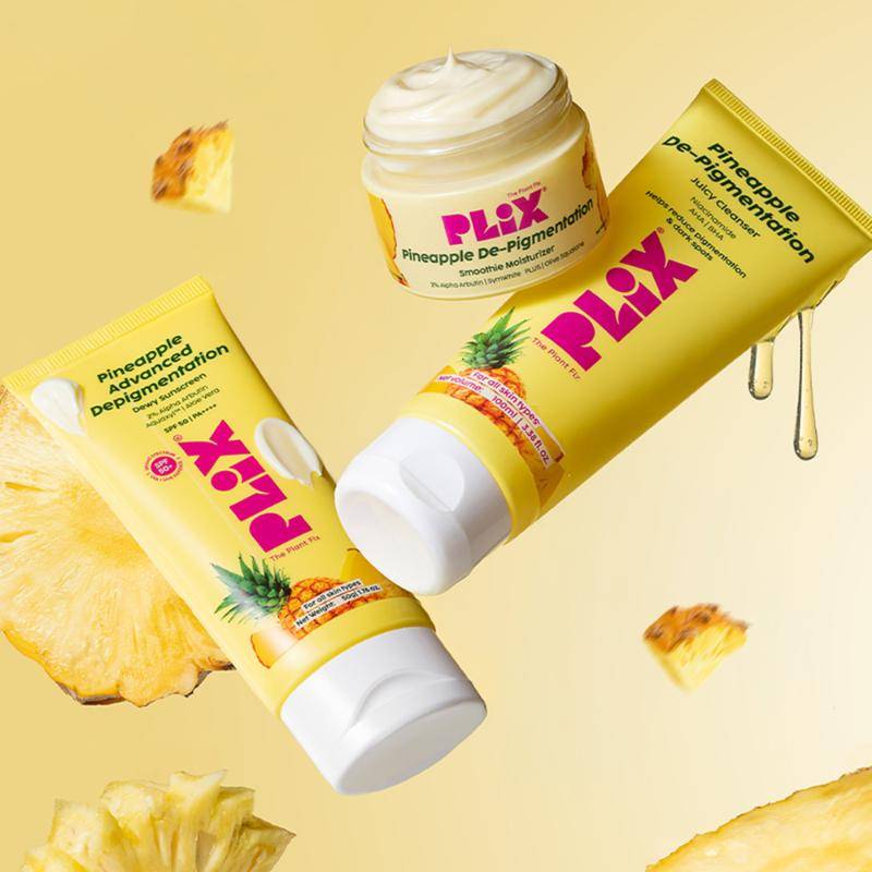 Pineapple De-Pigmentation Routine, Juicy Cleanser, Dewy Serum & Sunscreen SPF 50 PA++++ | PL1 - view 2