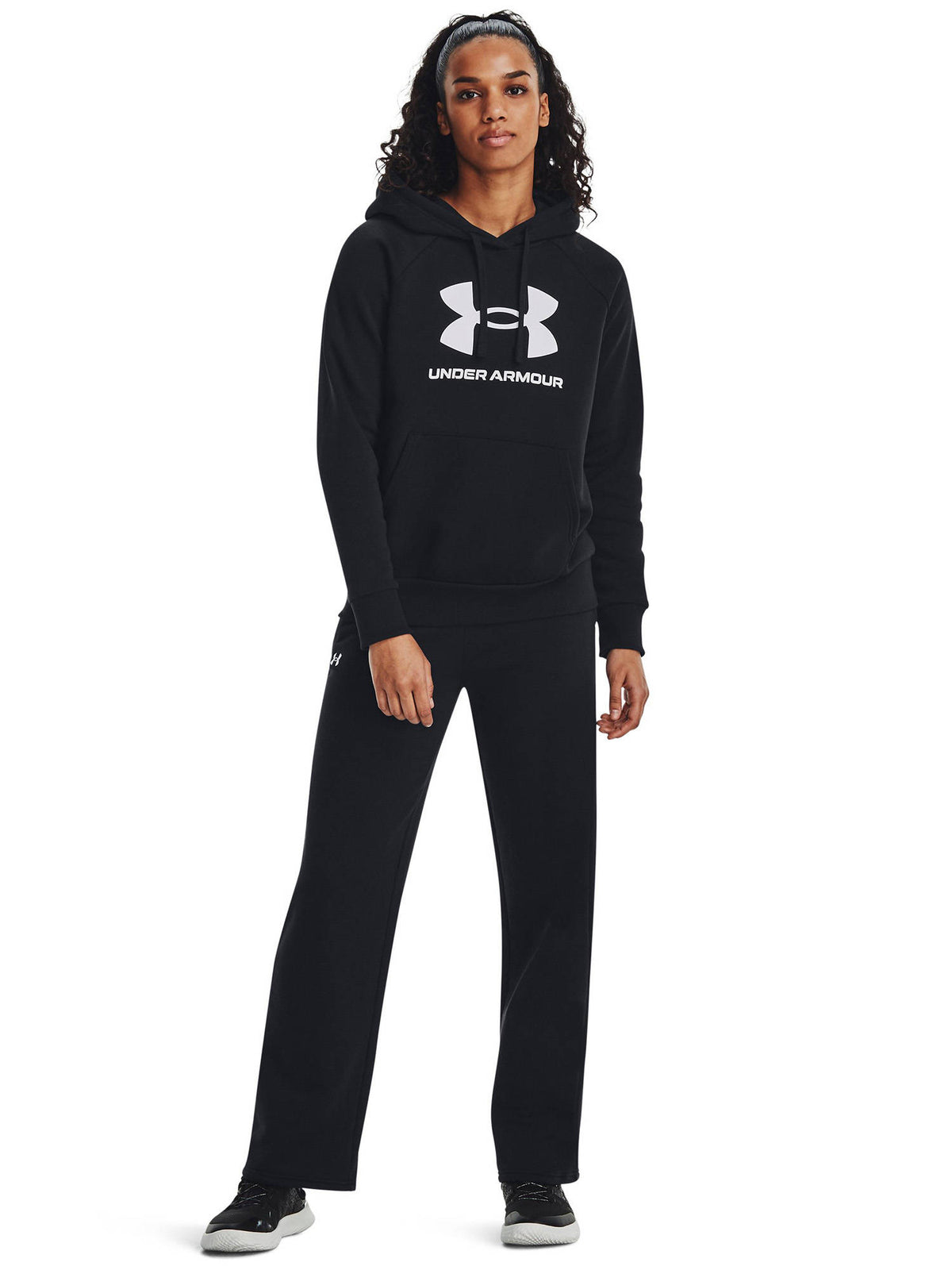 Women's Rival Fleece Big Logo Hoodie | JK12 - view 3