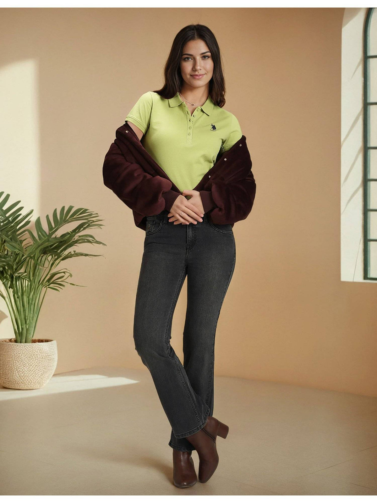 Mid Rise Bootcut Jeans | BT10 - view 1
