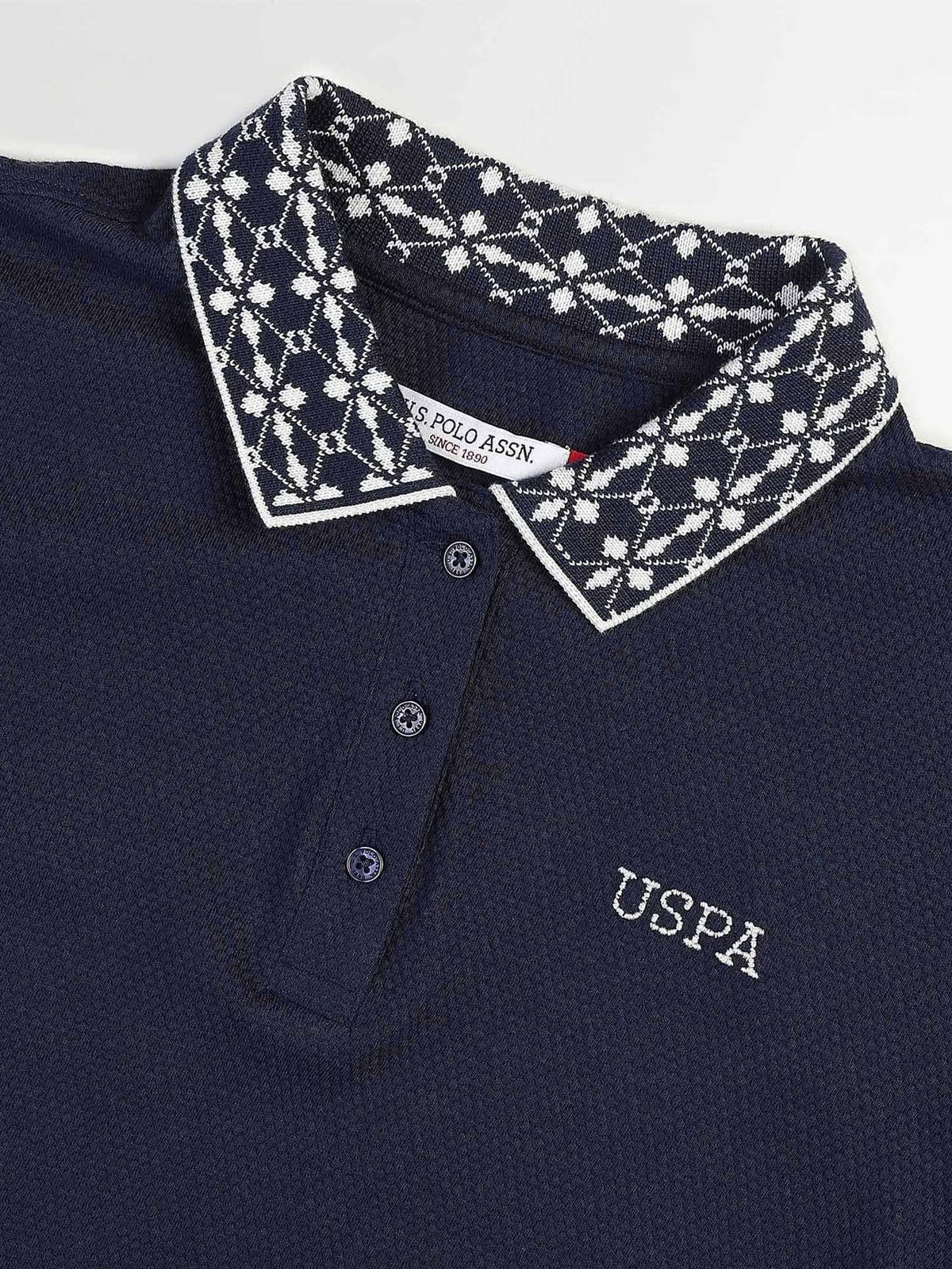 Regular Fit Scalloped Edge Polo T-Shirt | PW43 - view 30