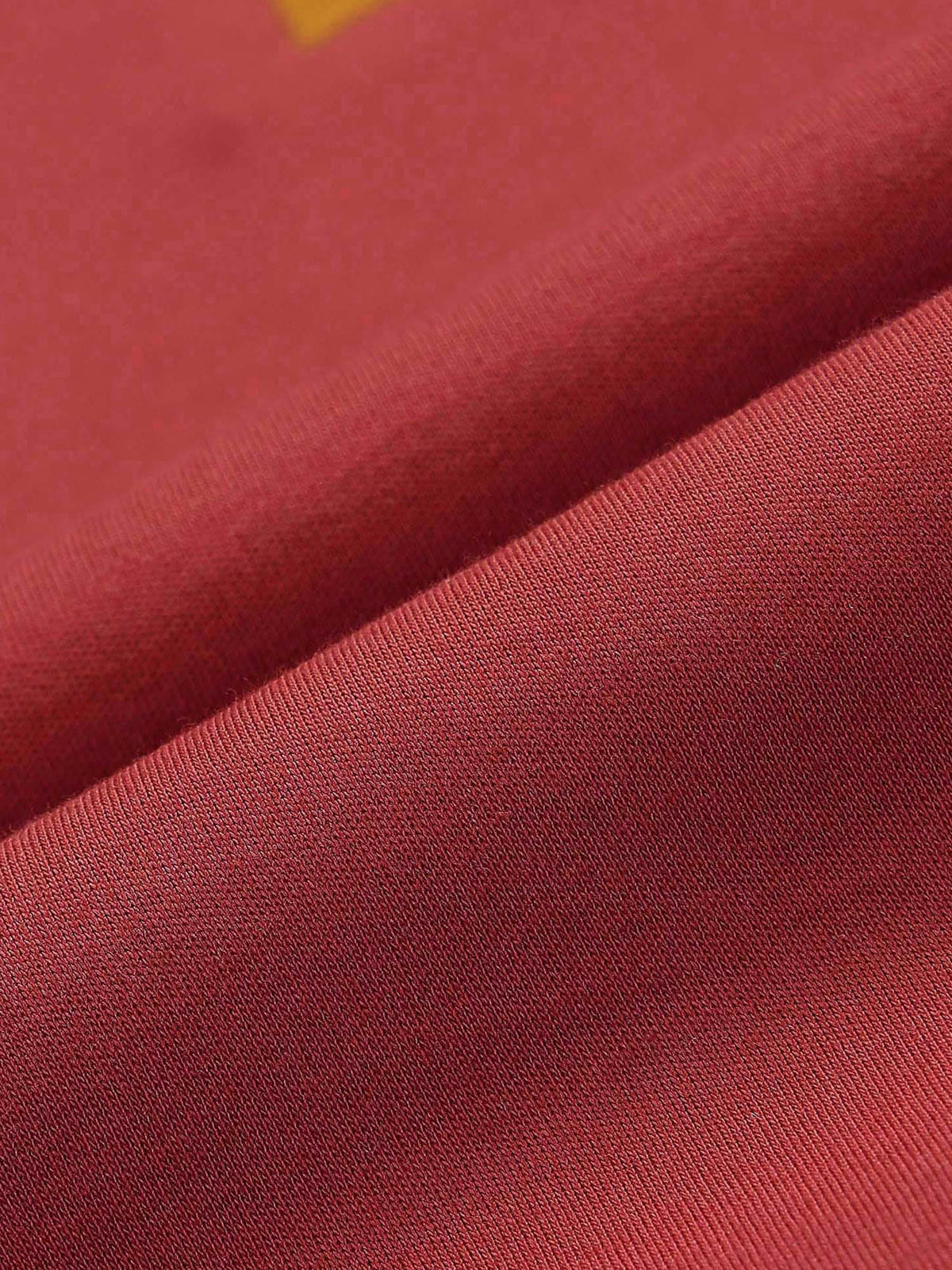Red Cotton Half Sleeves Polo T-Shirt | PW43 - view 2