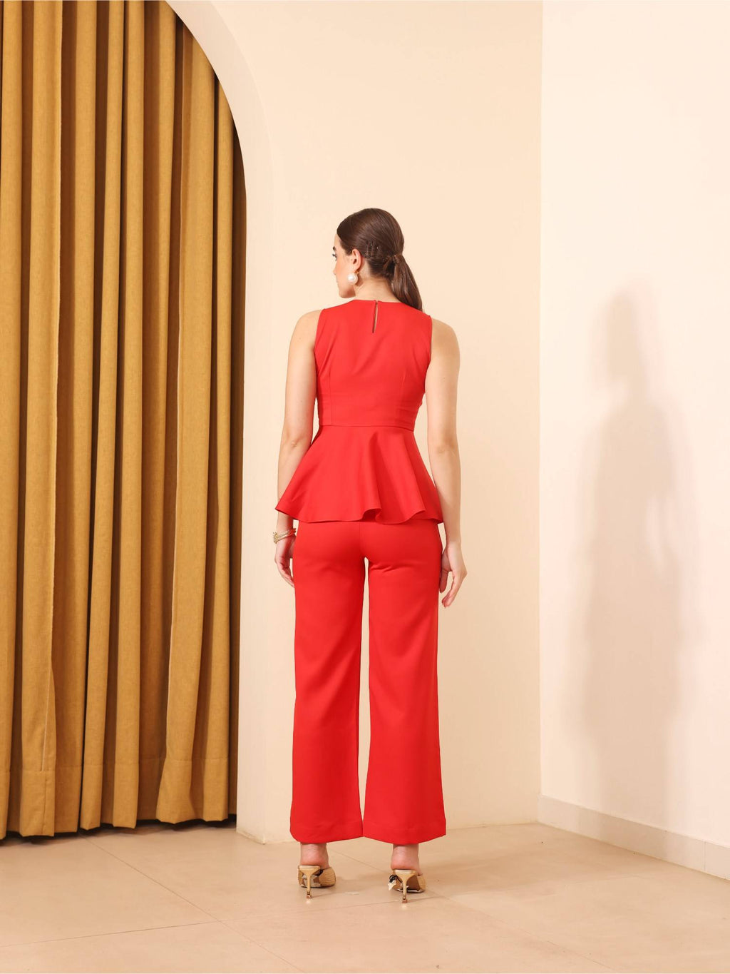 Florence Peplum Top | pt51 - view 4