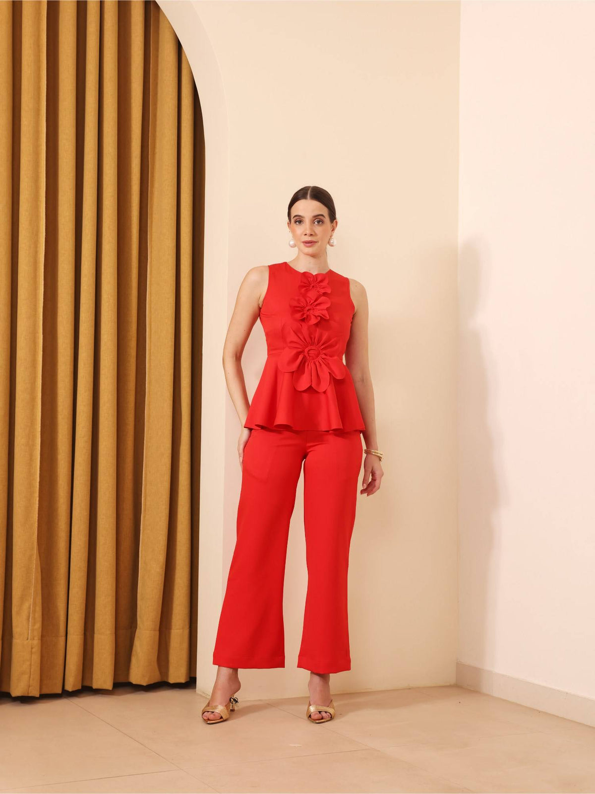 Florence Peplum Top | pt51 - view 7