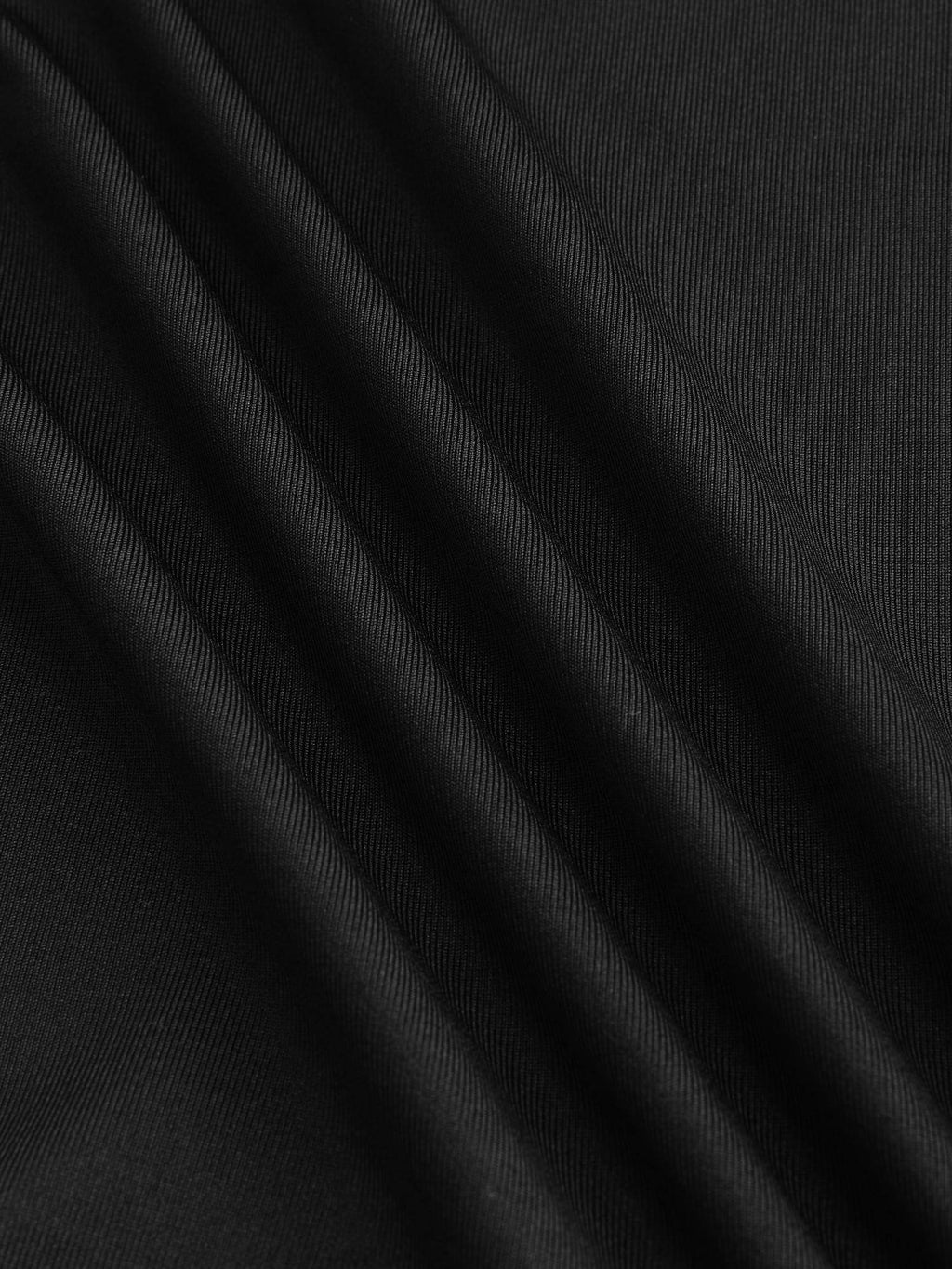 Black Ruched Asymmetrical Hem Tube Top | TT90 - view 5