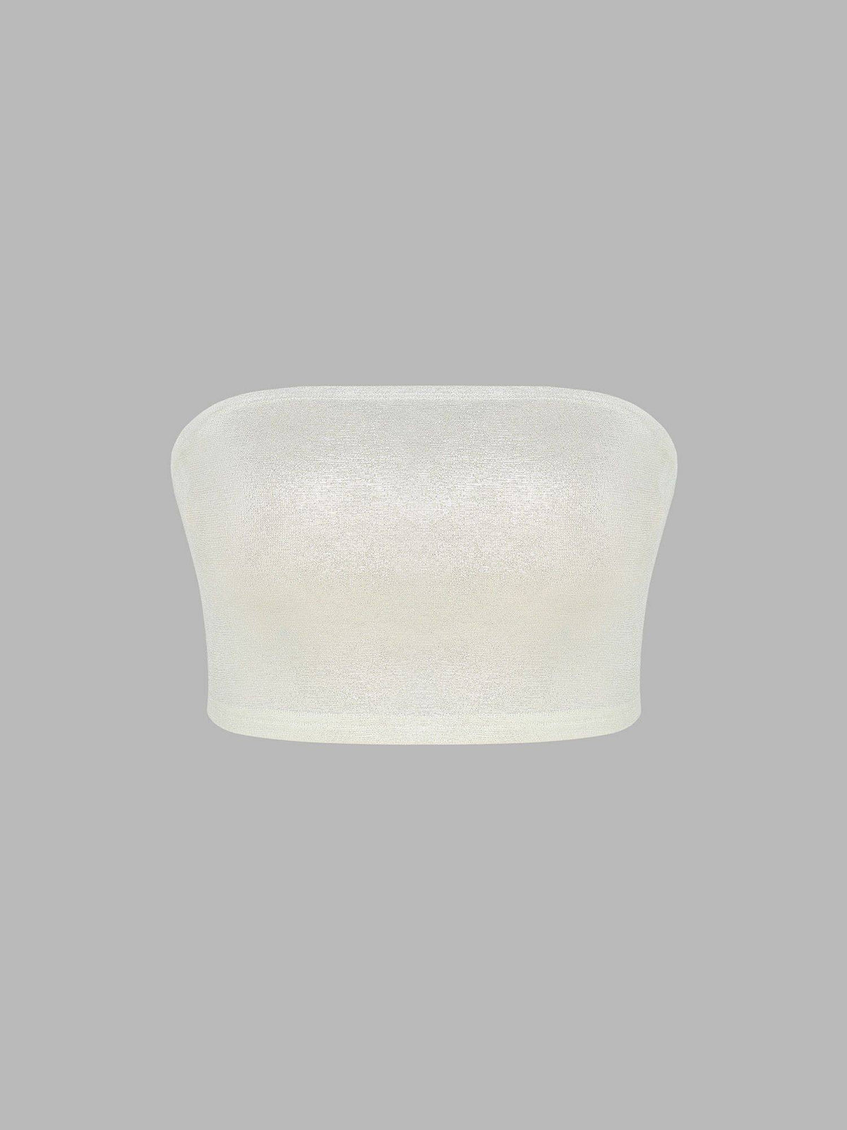 Cowl Neck Backless Crop Top with Solid Tube Top | TT90 - view 7