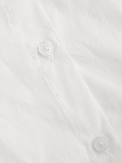 100% Cotton Polo Stripe Waist-cinching Shirt | S67 - view 2