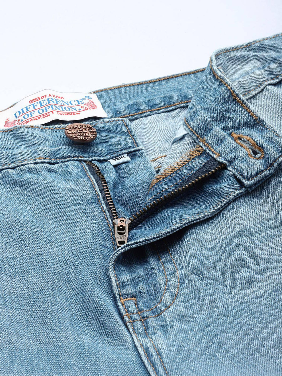 Women Blue Denim Relaxed Baggy Fit Jeans Pant | BG78 - view 5