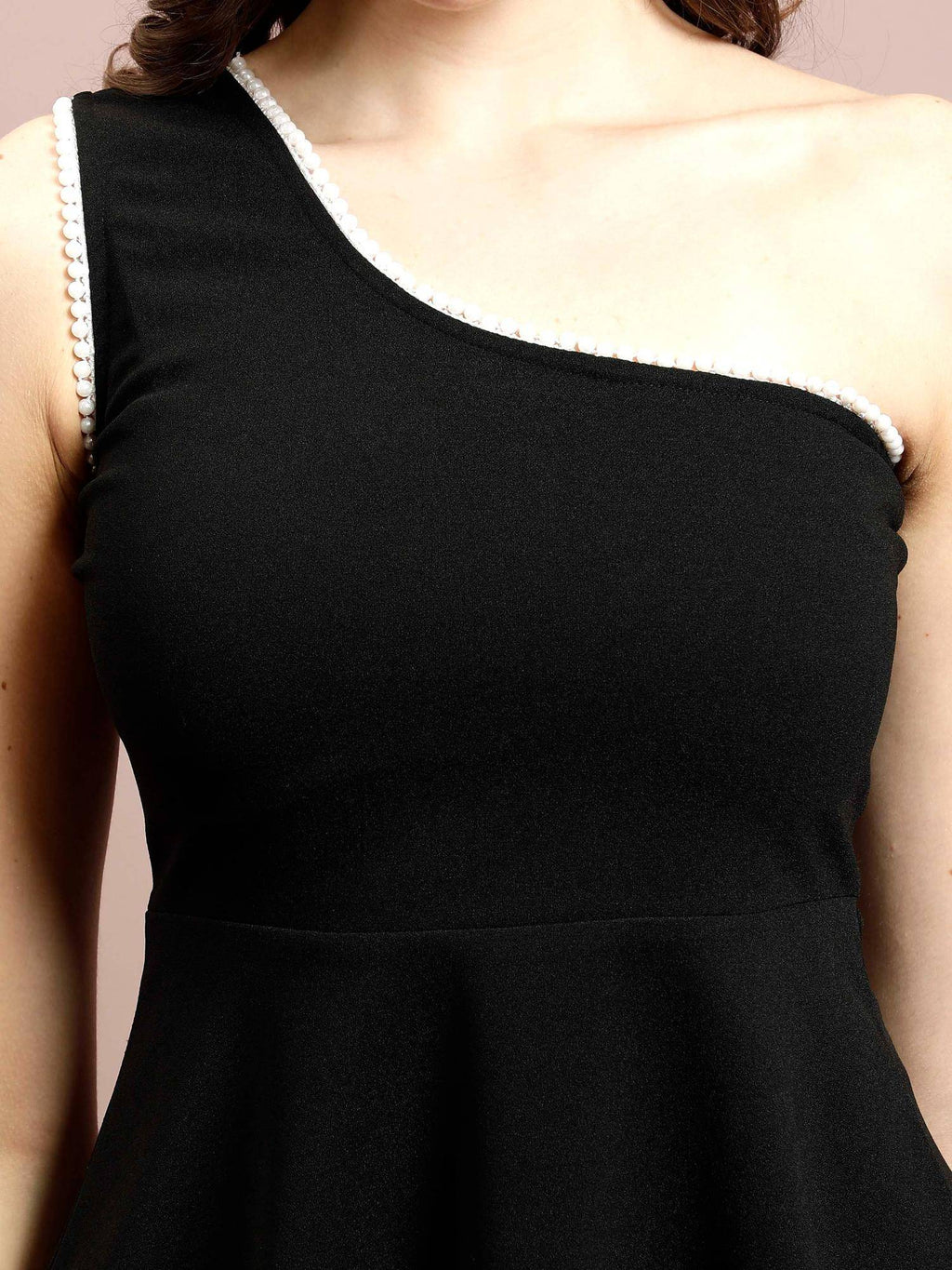 Women Solid Peplum Top | pt51 - view 5