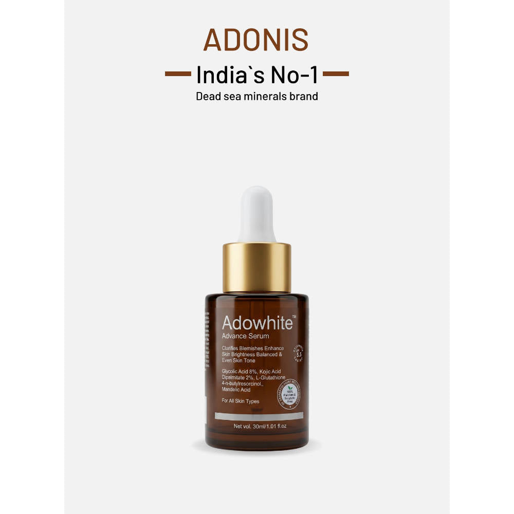 Unisex Adowhite Advance Face Serum With Kojic Acid & Glutathione For Pigmentation-Brightening | Z8 - view 4